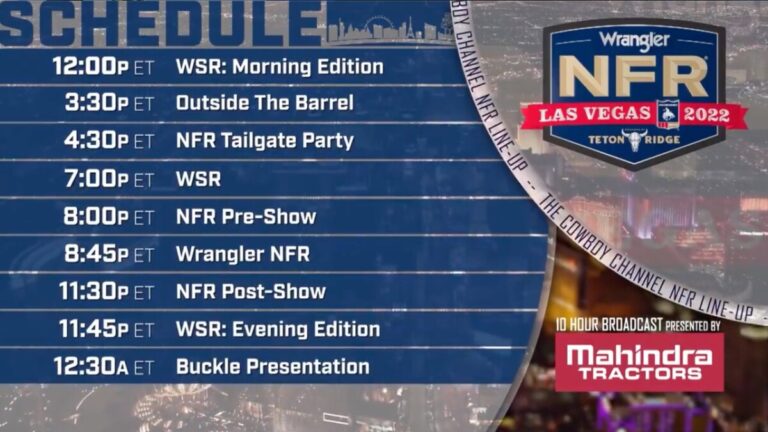 RFD TV Schedule